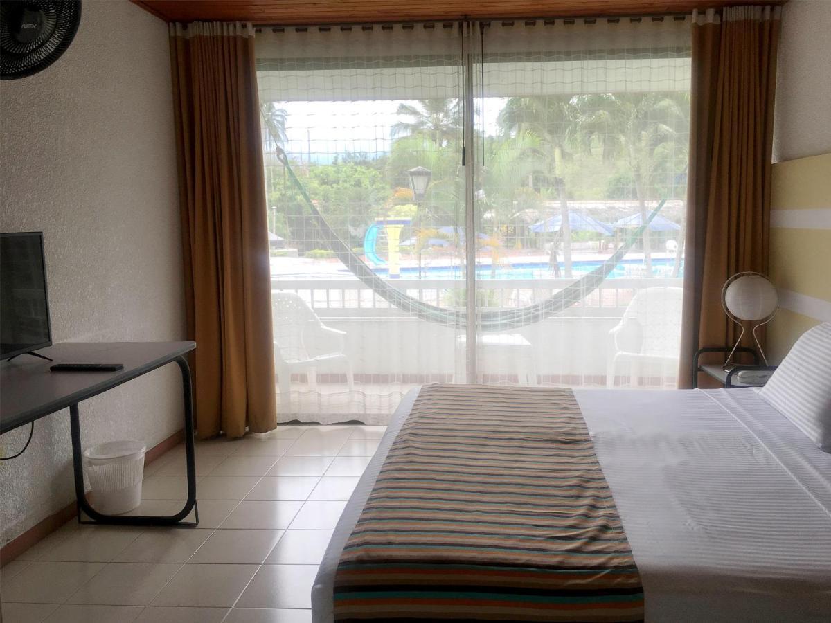 Hotel Hacienda El Diamante Villeta Dış mekan fotoğraf