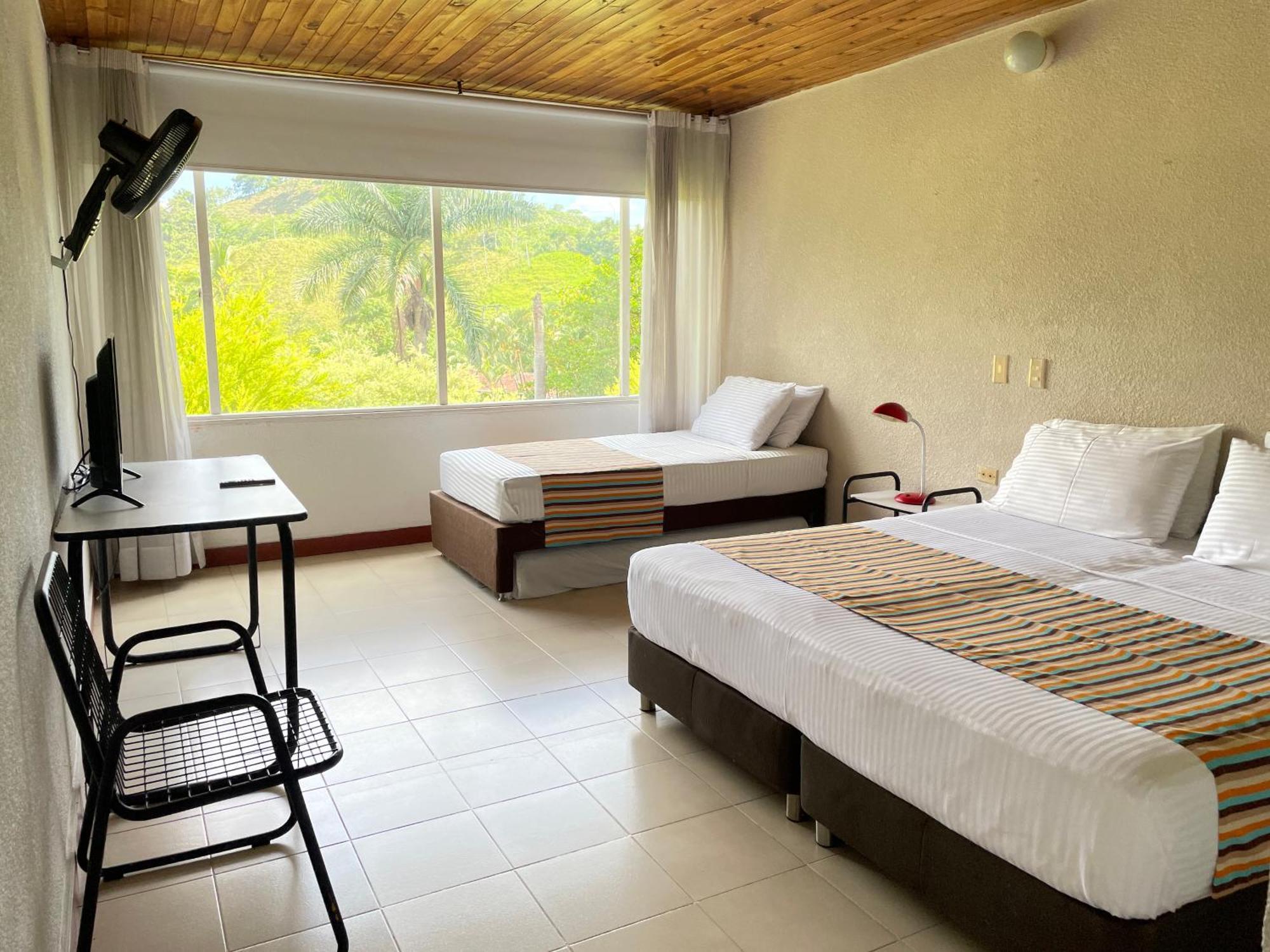 Hotel Hacienda El Diamante Villeta Dış mekan fotoğraf