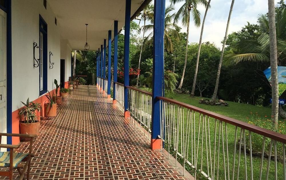 Hotel Hacienda El Diamante Villeta Dış mekan fotoğraf